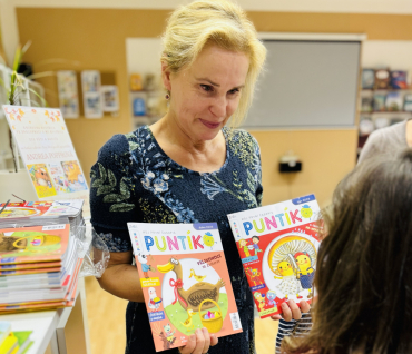 Žárovka objevuje Bystřici – čtení s Andreou Popprovou 