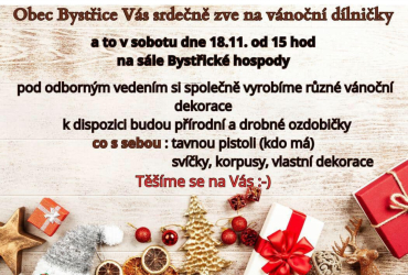Vánoční dílničky