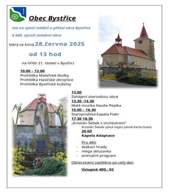 Sjezd rodáků a přátel obce