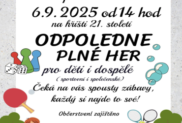 Odpoledne plné her 