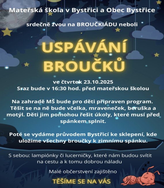 Uspávání broučků