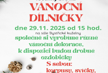 Vánoční dílničky 