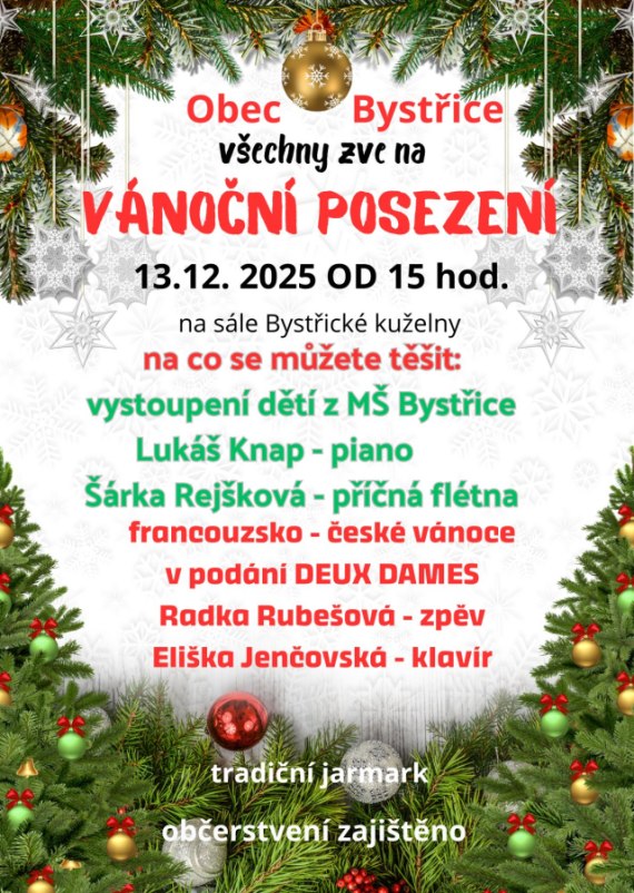 Vánoční posezení 