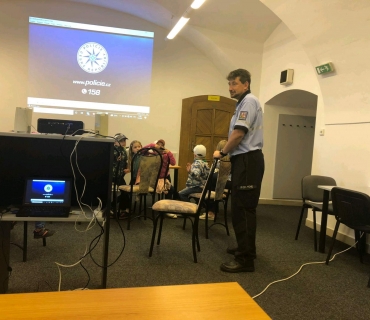 Exkurze u policie v Jičíně