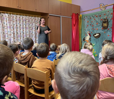 Divadelní představení v MŠ Veliš