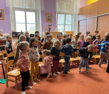 Divadelní představení v MŠ Veliš