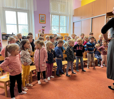 Divadelní představení v MŠ Veliš