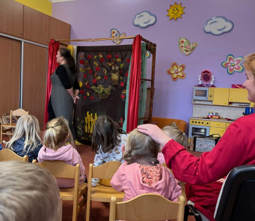 Divadelní představení v MŠ Veliš