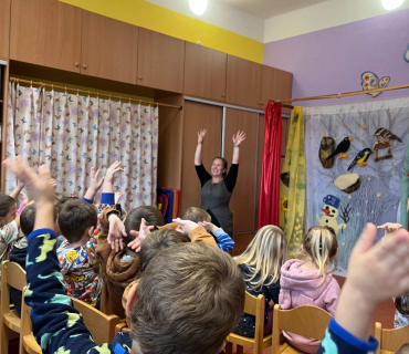 Divadelní představení v MŠ Veliš
