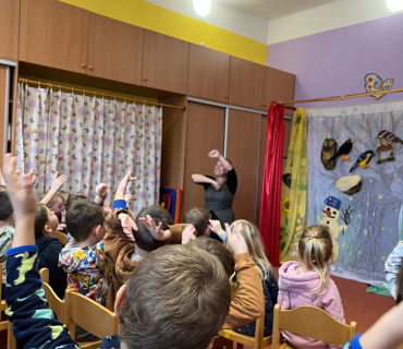 Divadelní představení v MŠ Veliš