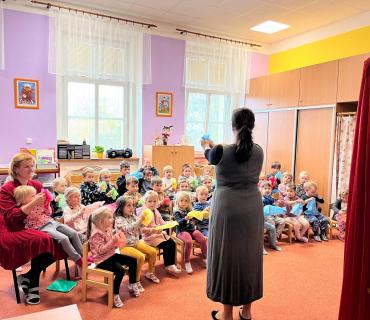 Divadelní představení v MŠ Veliš