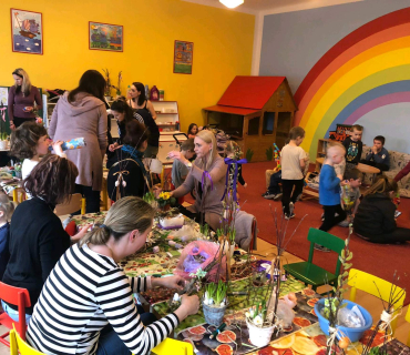 Velikonoční tvoření s rodiči v naší mš