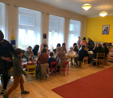 Velikonoční tvoření s rodiči v naší mš