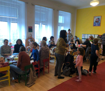 Velikonoční tvoření s rodiči v naší mš