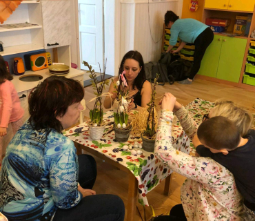 Velikonoční tvoření s rodiči v naší mš