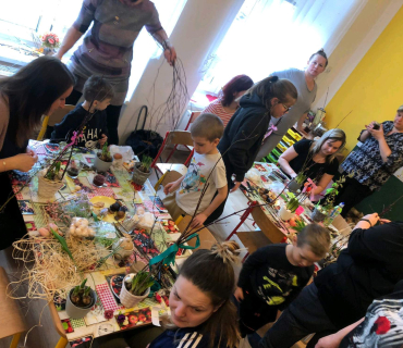 Velikonoční tvoření s rodiči v naší mš