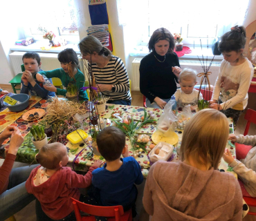 Velikonoční tvoření s rodiči v naší mš