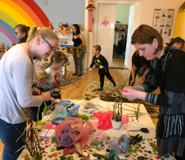 Velikonoční tvoření s rodiči v naší mš