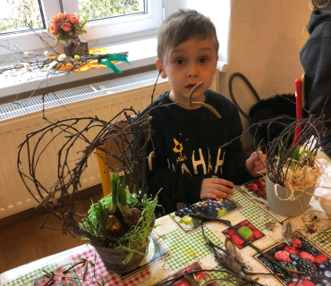 Velikonoční tvoření s rodiči v naší mš