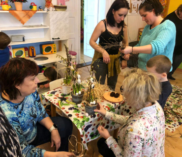 Velikonoční tvoření s rodiči v naší mš