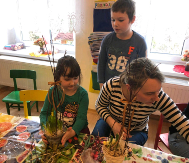 Velikonoční tvoření s rodiči v naší mš