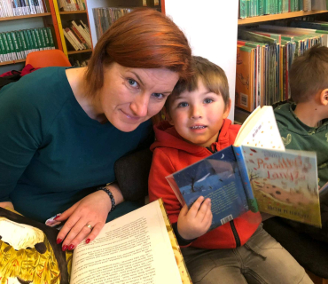 Návštěva knihovny v Libáni