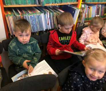 Návštěva knihovny v Libáni