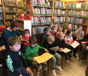 Návštěva knihovny v Libáni