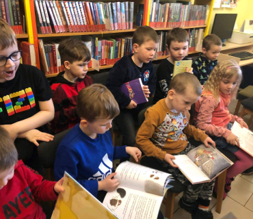 Návštěva knihovny v Libáni