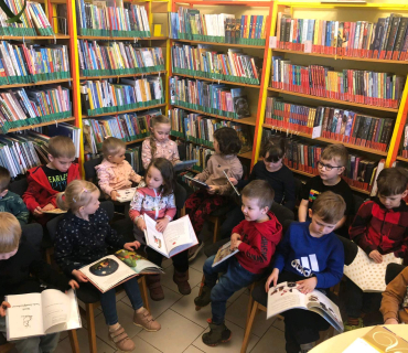 Návštěva knihovny v Libáni