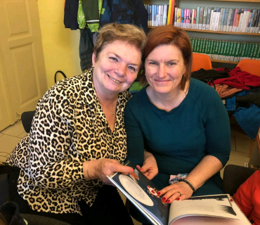 Návštěva knihovny v Libáni