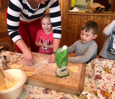 Pečeme svatomartinské rohlíčky