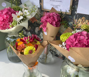 Samoobslužný květinový stánek 