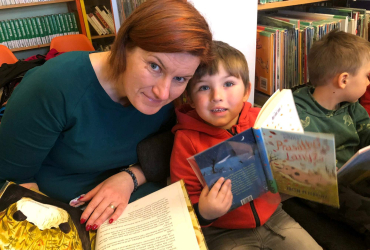 Návštěva knihovny v Libáni