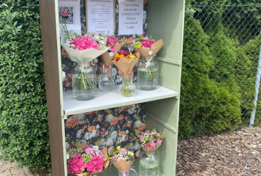 Samoobslužný květinový stánek 